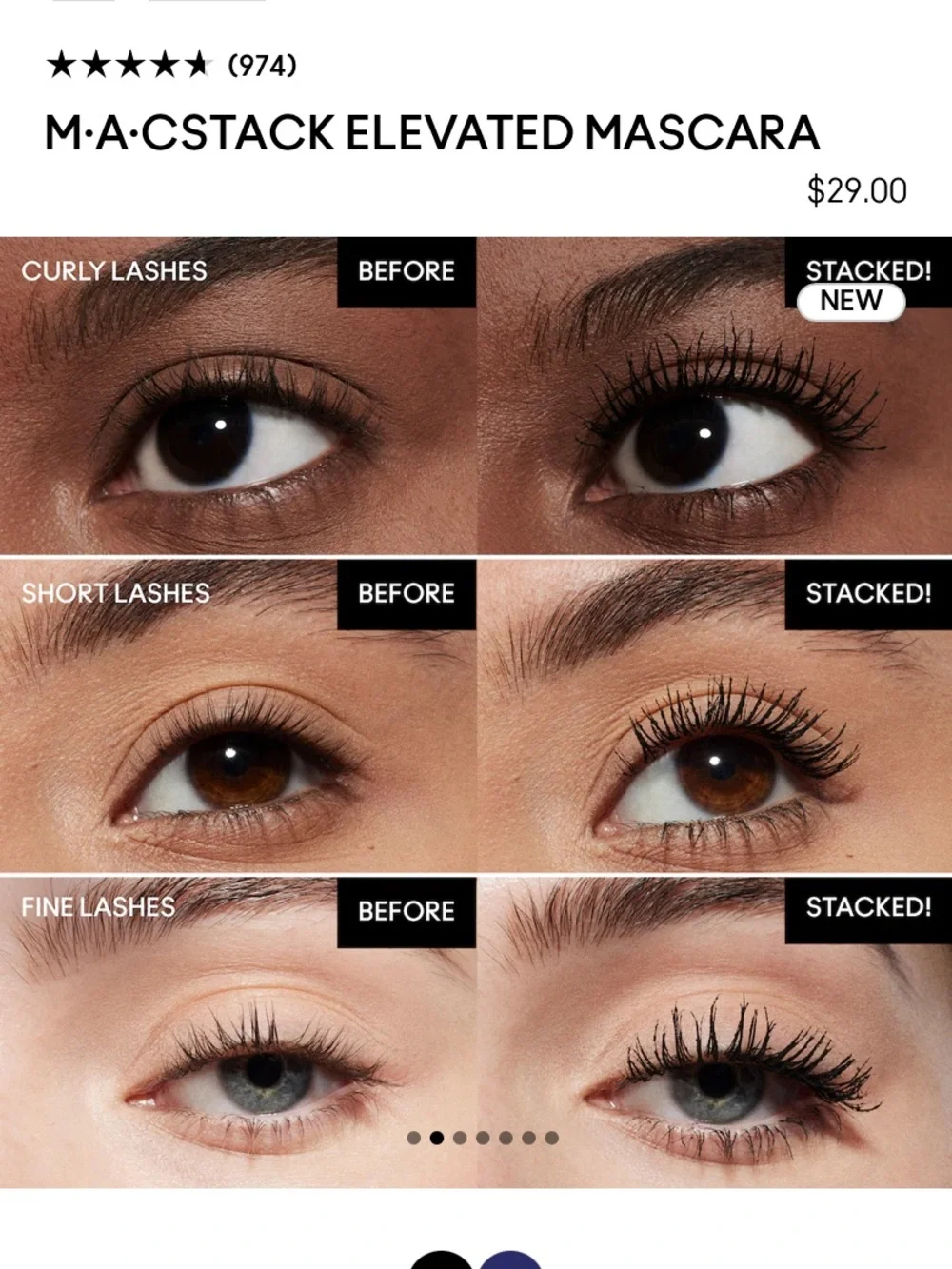 MAC Cosmetics Stack Elevated Mascara — Black
